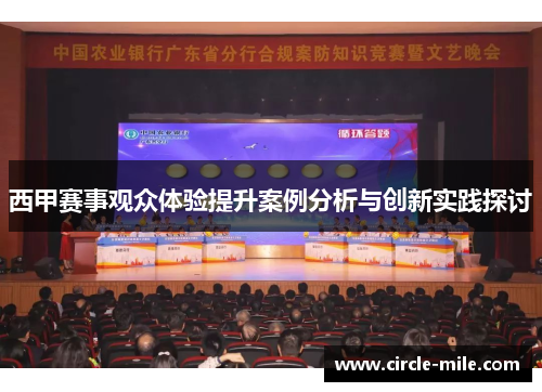 西甲赛事观众体验提升案例分析与创新实践探讨